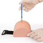 Medarchitect Intramuscular Injection Training Pad Model with 3 Skin Layers IM, SQ, ID Injection Simulator Practice Tool for Medi
