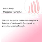 Lyniya 4-Pack Silicone Pelvic Floor Muscle Dilator Trainer Set