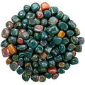 Crocon Bloodstone Tumble Stones Stones Set Pocket Crystal Healing Gemstones Tumble Collection Palm Stone Good Luck Charm Gift Cr