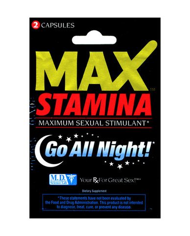 MAX STAMINA 2 PACK
