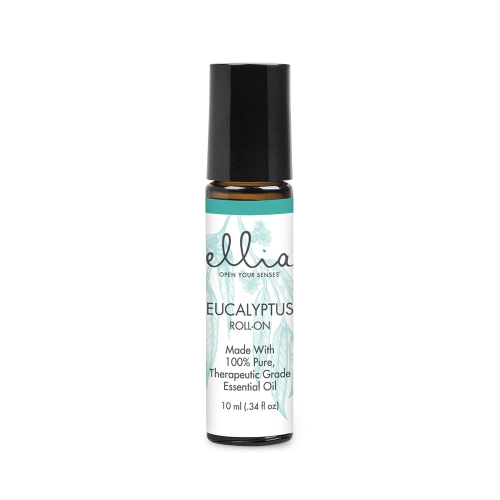 Ellia Eucalyptus Essential Oil Roll-On  10ml, 100% Pure, Therapeutic Grade