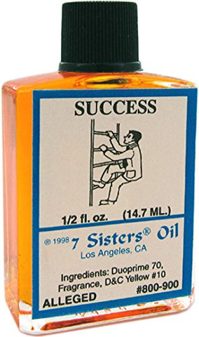 INDIO 7 Sisters Of New Orleans Perfumed Anointing Oil - SUCCESS 1/2oz