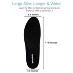 US Mens 9-13 Size 1 Inch Height Increase Elevator Insoles Large Size for Men and Women