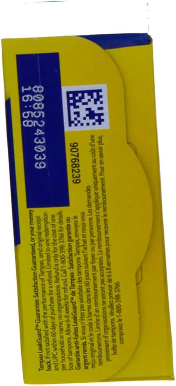 Tampax Tampons Regular 10 Each (Pack of 3)