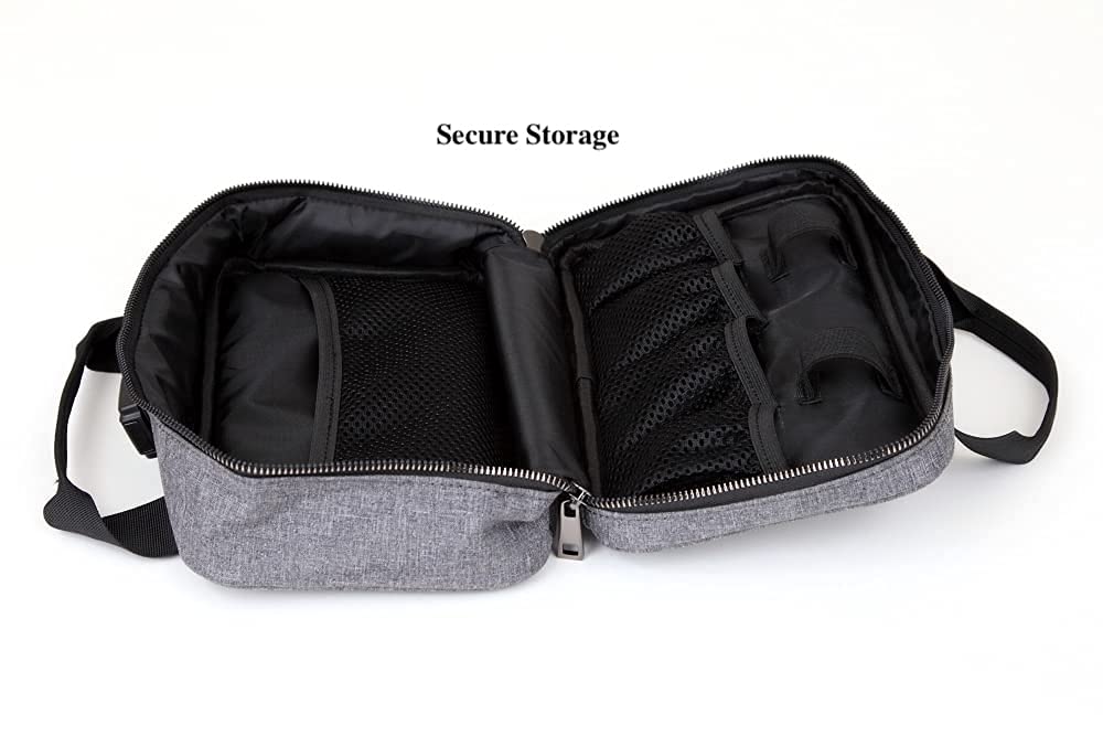 Kaddy Secure Pill Organizer Box, Storage for Bottles of Medicine or Supplements; Toiletry; Travel or Home, TSA Approved Lock(Gre