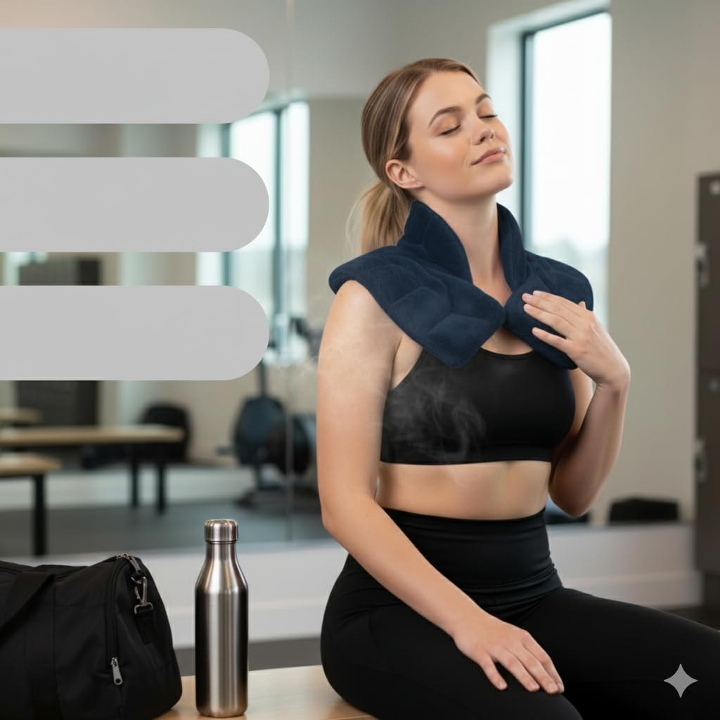 Soothing Herbal Neck & Shoulder Wrap – Hot/Cold Aromatherapy