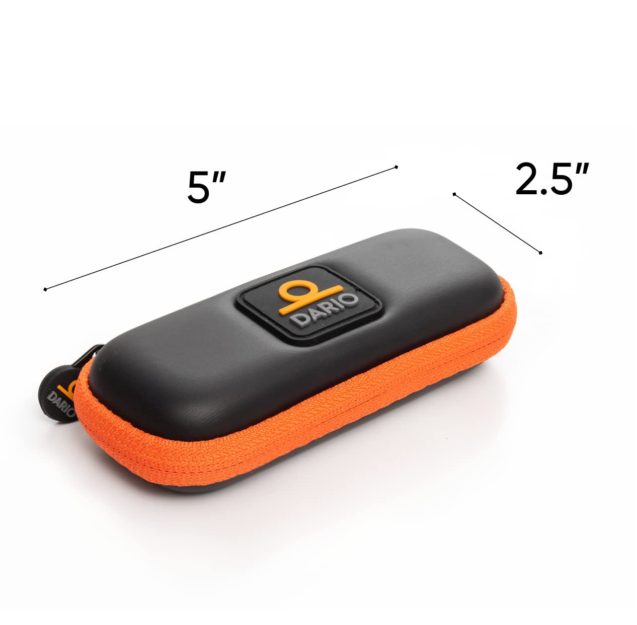 DARIO Diabetes Travel Case Bag - For Glucose Monitor Kit & Other Diabetic Supplies (Small, Black)