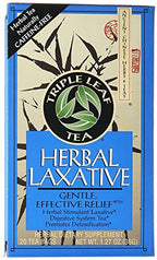 Triple Leaf Tea Herbal Laxative Tea Bags