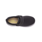 Dr. Comfort Carter Mens Diabetic Shoes-Stretchable & Washable Therapeutic Shoes-Adjustable-Easy Slip on Footwear, Black-11 X-Wid