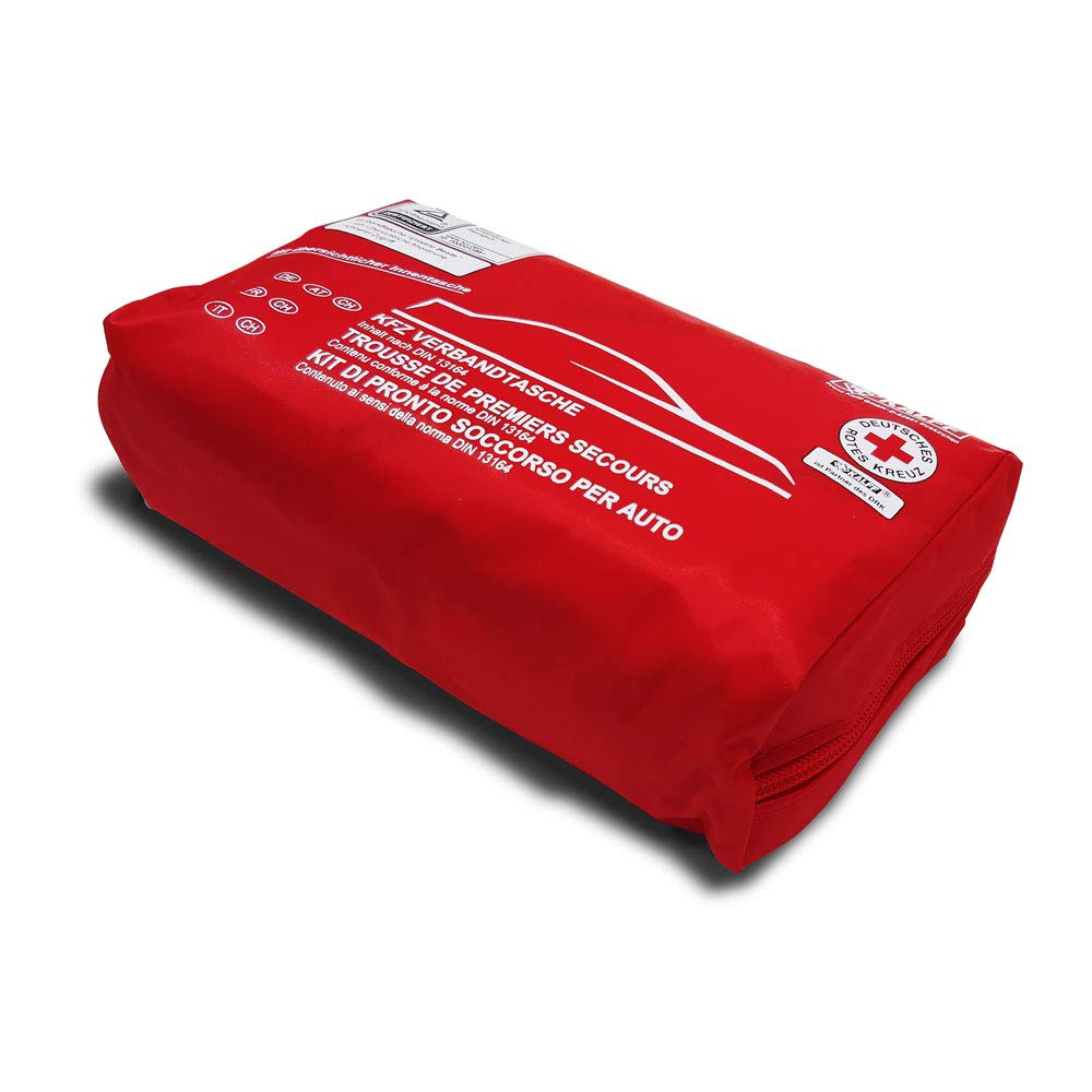 4R Quattroerre.it 16056 First Aid Kit Box for Car, Approved DIN 13164