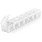 Sukuos Extra Large Weekly Pill Organizer, 7 Day Daily Pill Box Case Arthritis Friendly, Silkscreen Printed Medicine Container wi