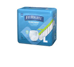 FitRight Extra Protective Incontinence Underwear, Moderate Absorbency, Large, 40 to 56, 20 Count (Pack of 4)