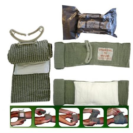 3 X Israeli Battle Bandages 6 (Israeli Battle Dressing)