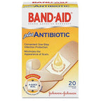 Band-Aid - 5570 Brand Bandages with Neosporin Antibiotic Ointment, Assorted Sizes, 20 ct