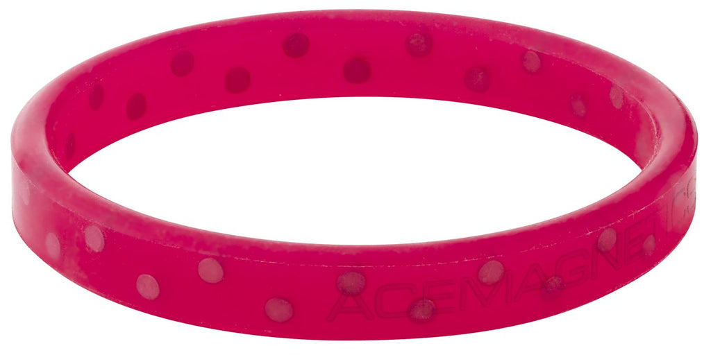 AceMagnetics Rally Band 30 Magnetic Bracelet Performance Series: Red - M