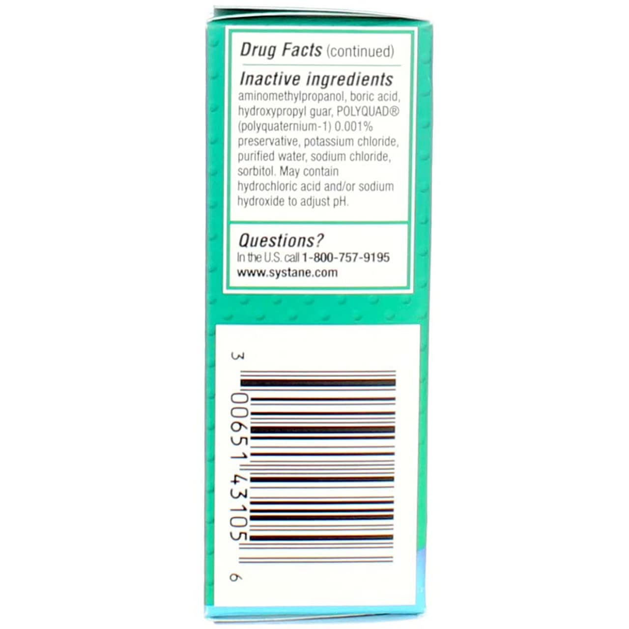 Systane Ultra Lubricant Eye Drops, Artificial Tears for Dry Eye, Single Pack, 10 ml