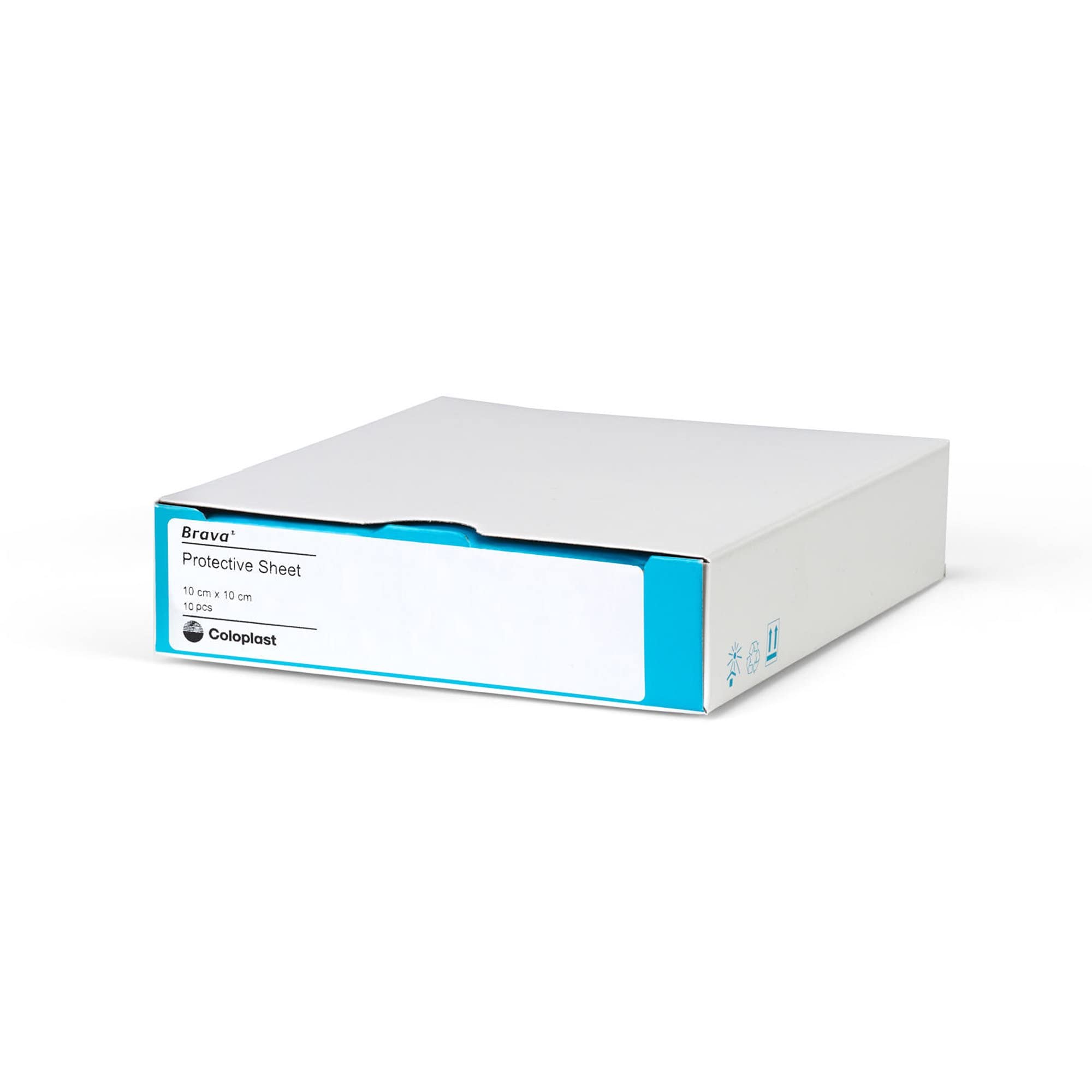 Brava Stoma Skin Protective Sheet, Skin Barrier, 4 X 4 32105 (Box of 10)