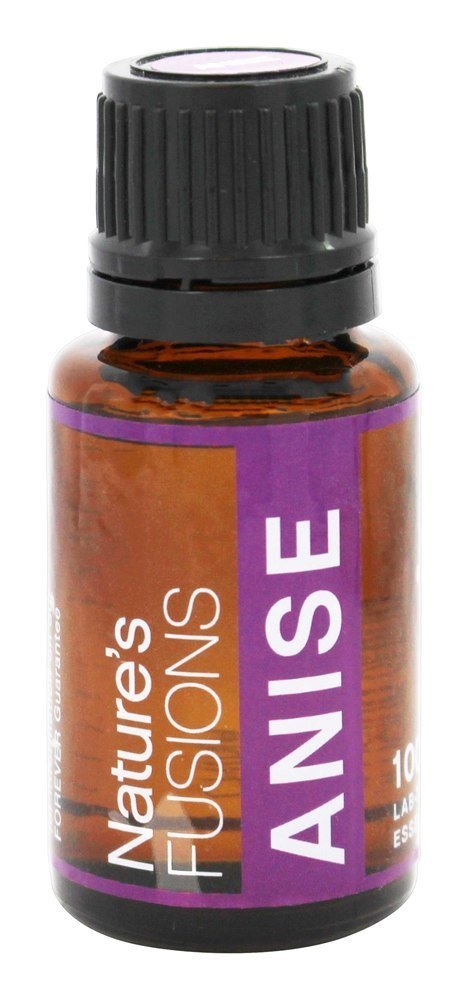 Natures Fusions Anise Essential Oil for Warming - High Potency 100% Pure 15ml
