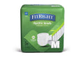 Medline FitRight OptiFit Extra Adult Briefs, Incontinence Diapers with Tabs, Moderate Absorbency, Medium, 32 to 44, 20 Count