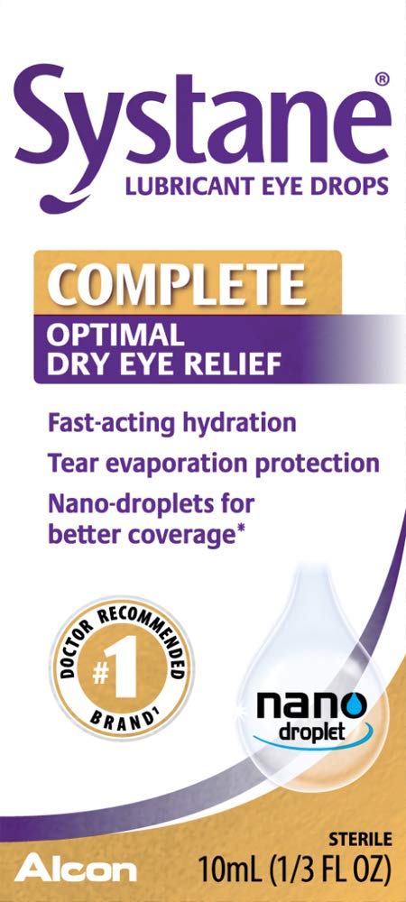 Systane Complete Lubricant Eye Drops, 10 ml