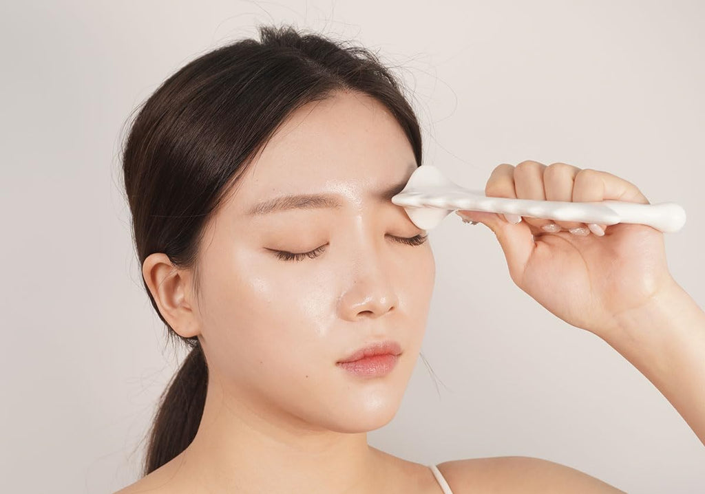 ROYROSA ?????? K-Beauty, 100% Ceramic Guasha, Facial and Body Acupuncture Therapy, Reduce Fine Lines and Wrinkles, Made in South