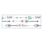 Nasogastric or Oxygen Tube precut Adhesive Tape Be Brave Arrows x 10 Pack. (Mix Pack)
