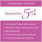 Summer's Eve Cleansing Cloth Simply Sensitive, 3 Count