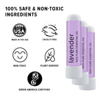 MOXE Lavender Essential Oil Nasal Inhaler, Therapeutic No-Mess Aromatherapy, Relaxation, Naturally Calming, Before Sleep Routine