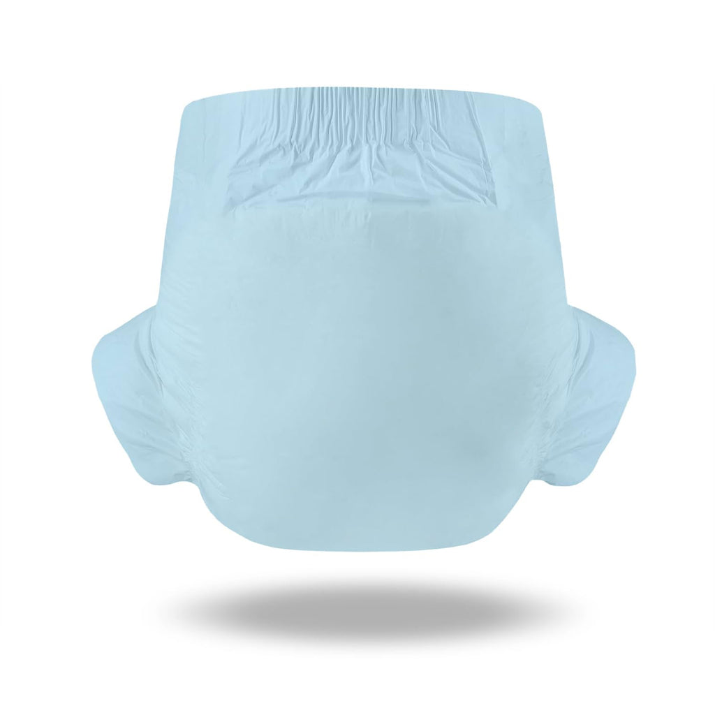 CutiePlusU Disposable Adult Diaper Heavy Absorption Dry Surface Adult Diapers All Night- Blue 10 Pieces