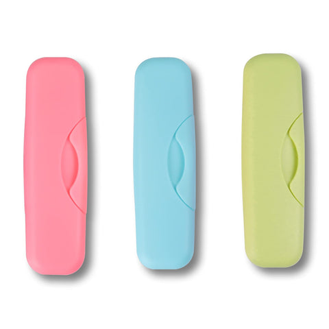 Tuciyke Tampon Storage Bag,Plastic Tampon Organizer Bag Pack of 3 Small Pouch for Feminine Products 6 * 2 * 1inches Portable Per