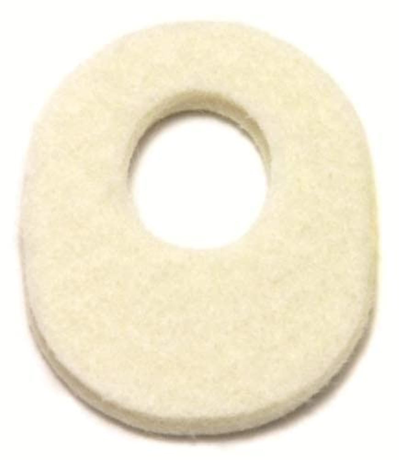 Atlas Biomechanics Callus Pads, 40/ Pack, 1/8'' Adhesive Felt Oval Foot Cushions