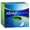 Always Infinity Heavy Flow Flexi-Wings Pads 16 ct (Pack of 6)