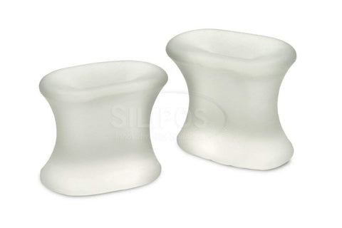Silipos Gel Toe Spreader for Relieving Pain Due to Bunions, Overlapping Toes, Toe Drift, and Calluses, Item 11515, Size Medium, 