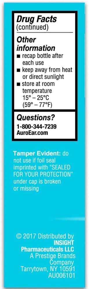 Auro-Dri Ear Water-Drying Aid 1 FL OZ (Pack of 6)