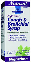Boericke and Tafel Nighttime Cough and Bronchial Syrup, 4 Ounce - 6 per case.