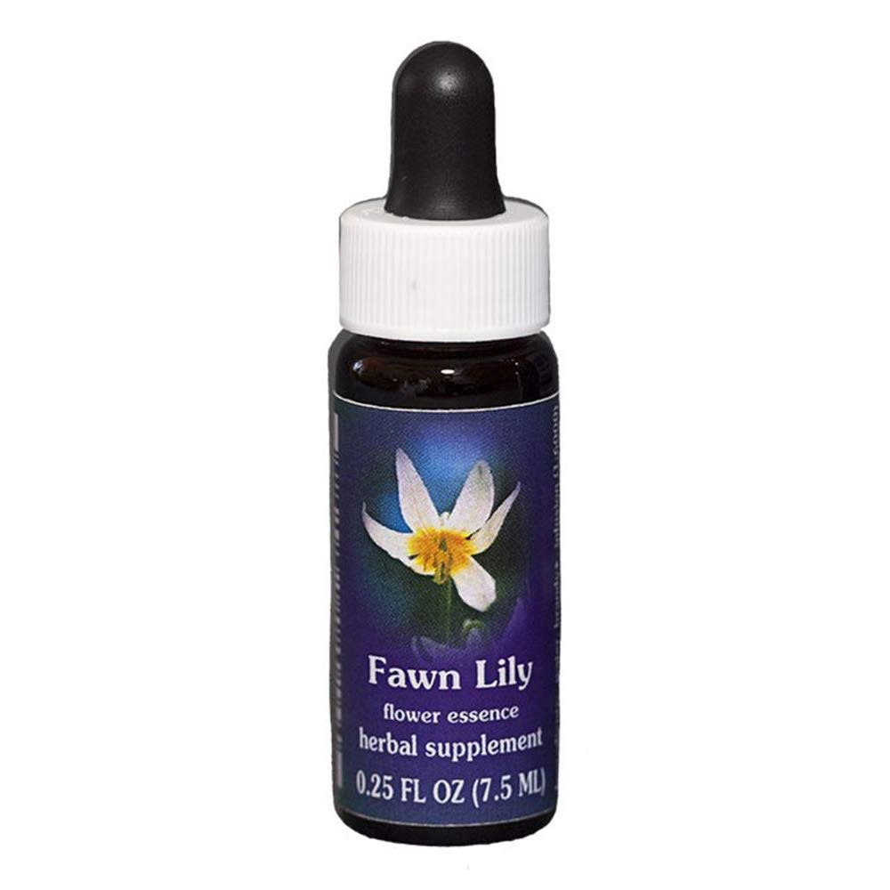 Flower Essence Services Supplement Dropper, Fawn Lily, 0.25 Ounce