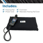BodyMed Digital Moist Heating Pad with Auto Shut Off Heating Pad for Neck, Shoulder, Back and Muscle Discomfort Relief - 27 in.