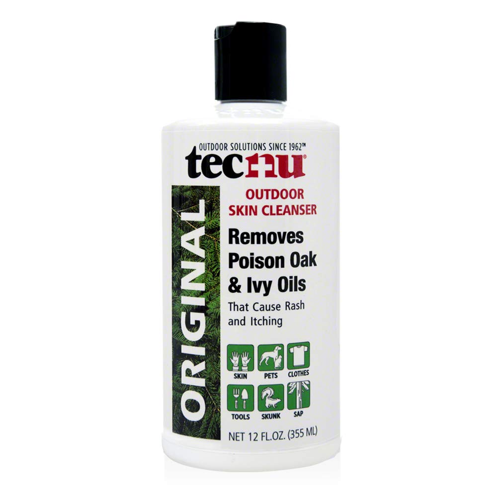 Tecnu Original Poison Oak & Ivy Outdoor Skin Cleanser, 12 Fl Oz, First Step in Poison Ivy Treatment, Removes Rash Causing Oils f