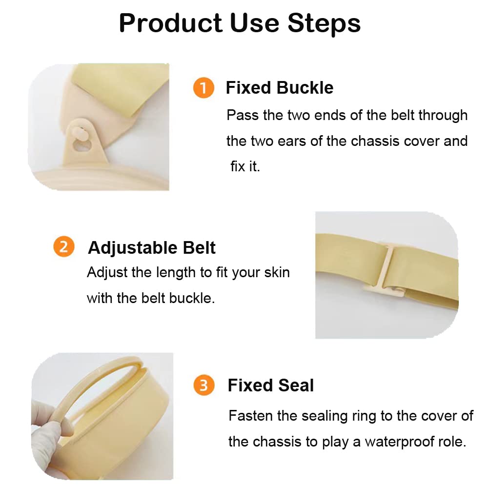 YEYSXSY Ostomy Supplies Stoma Ostomy Waterproof Bath Cover, Ostomy Shower Wound Protector