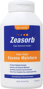 Zeasorb Prevention Super Absorbent Powder 2.5oz (Pack of 3)