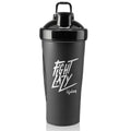 Lifelong Protein Shaker|100% Leakproof Stylish Protein Shaker Bottle|Sipper Bottle|Gym Bottle For Protein 700Ml (Llshb04, Black