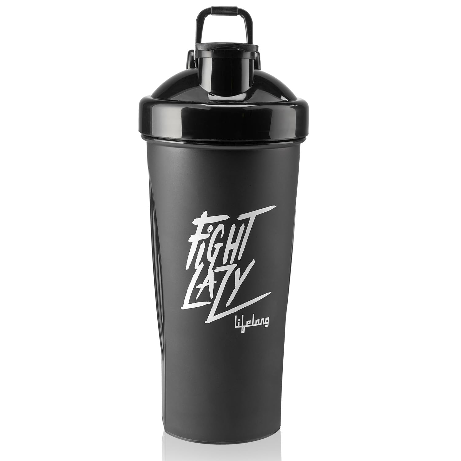 Lifelong Protein Shaker|100% Leakproof Stylish Protein Shaker Bottle|Sipper Bottle|Gym Bottle For Protein 700Ml (Llshb04, Black