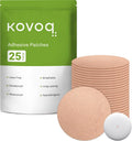 KOVOQ Libre 2 Sensor Covers, 25 Pack Freestyle Libre 2 & Lingo CGM Waterproof Patches, with Protective Hard Shell Cover, Against