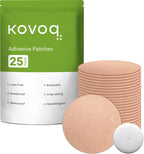 KOVOQ Libre 2 Sensor Covers, 25 Pack Freestyle Libre 2 & Lingo CGM Waterproof Patches, with Protective Hard Shell Cover, Against