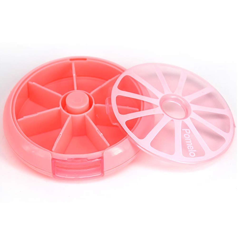 INVODA 3PCS Pill Cases 3PCS Pill Box Weekly 3 Times 7 Compartments Large Medicine Pill Organizer (Group 3PCS+Bag)