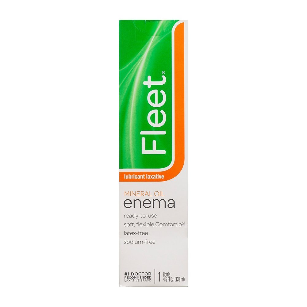 Fleet Mineral Oil Enema, Latex Free - 4.5 fl oz (Packaging may vary)