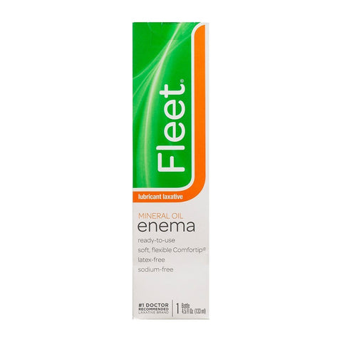 Fleet Mineral Oil Enema, Latex Free - 4.5 fl oz (Packaging may vary)
