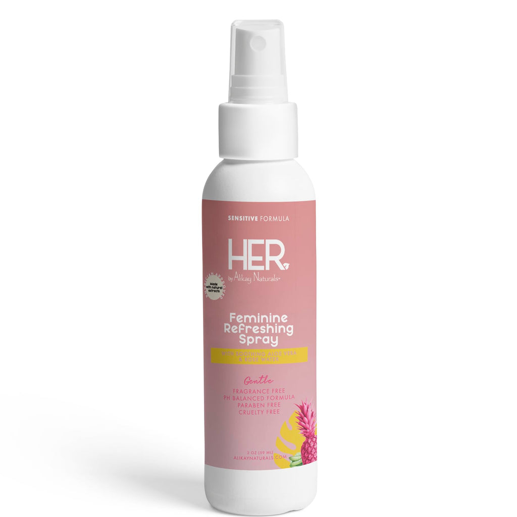 Alikay Naturals Her Feminine Refreshing Spray Sensitive Formula (2 Oz)