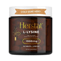 Herstat L-Lysine 1500mg | High Potency Essential Amino Acid, Vegetable Tablets, 120ct