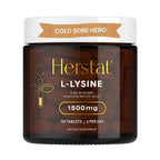 Herstat L-Lysine 1500mg | High Potency Essential Amino Acid, Vegetable Tablets, 120ct